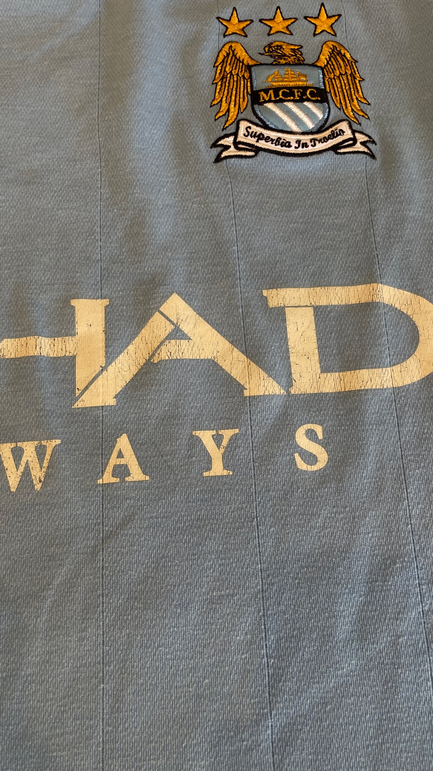 Manchester City 10/11 Home - RICHARDS #2 - XL