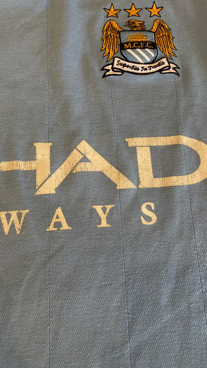 Manchester City 10/11 Home - RICHARDS #2 - XL