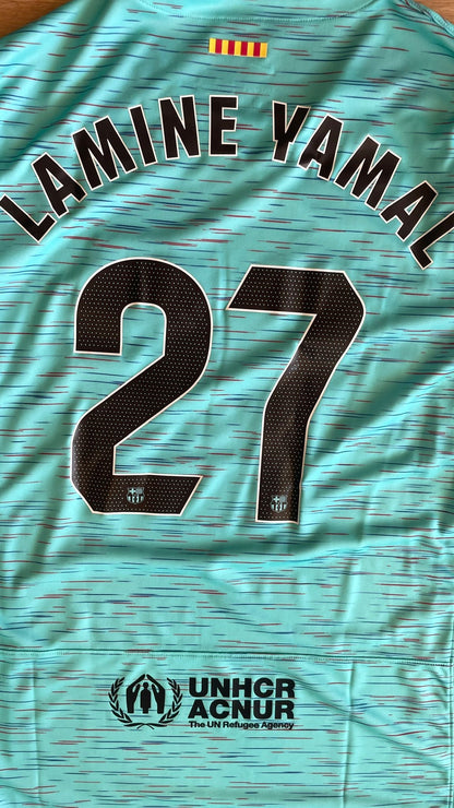 Barcelona 23/24 Third - XL - LAMINE YAMAL #27 - BNWT