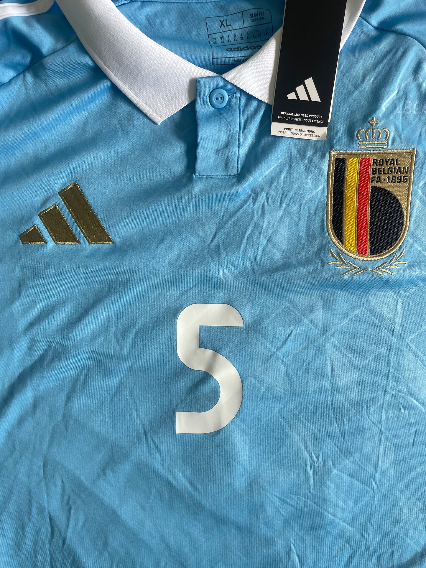 Belgium 2024 Away - VERTONGHEN #5 - XL