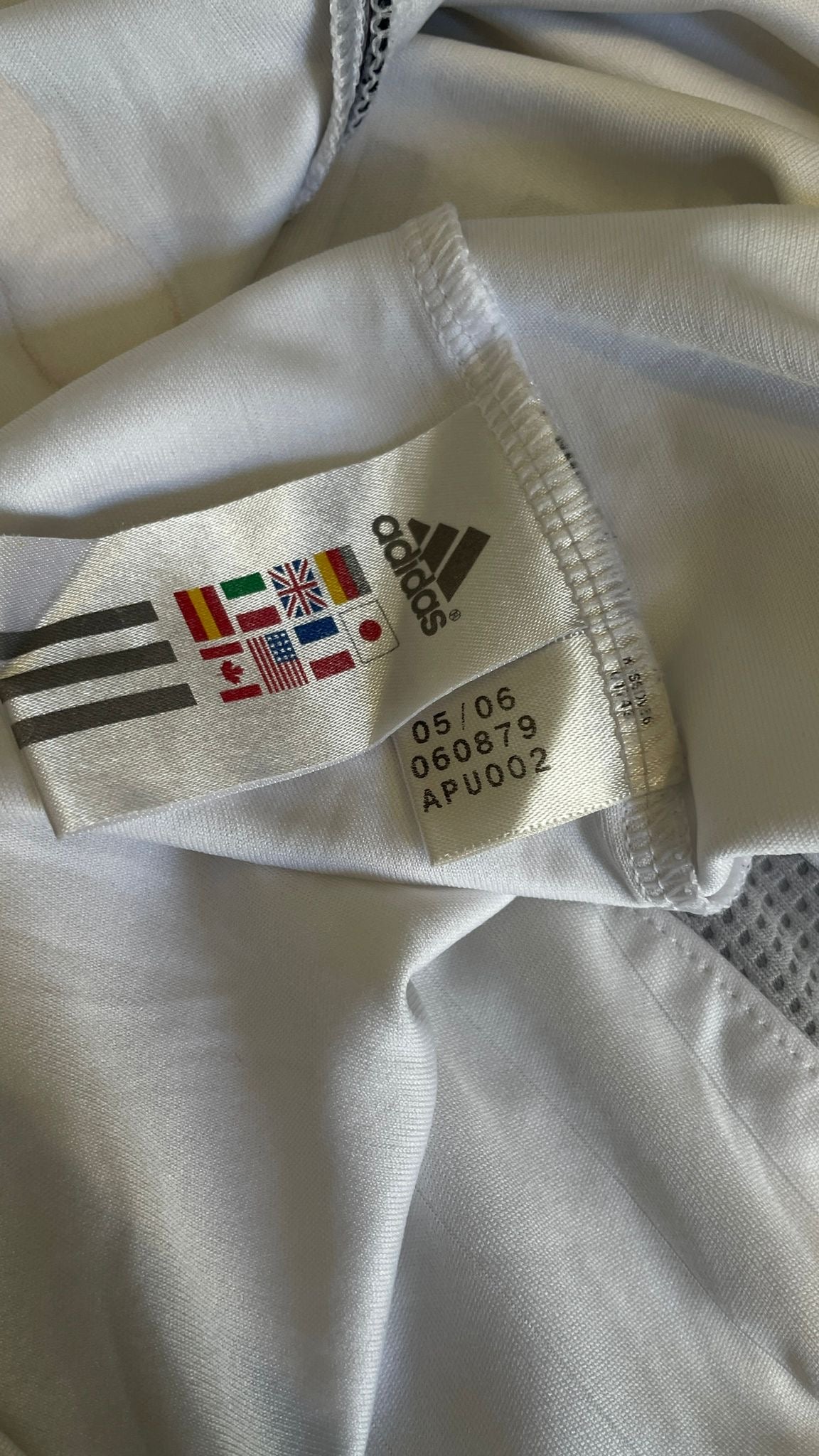 Real Madrid 06/07 Home - M - CANNVARO #5