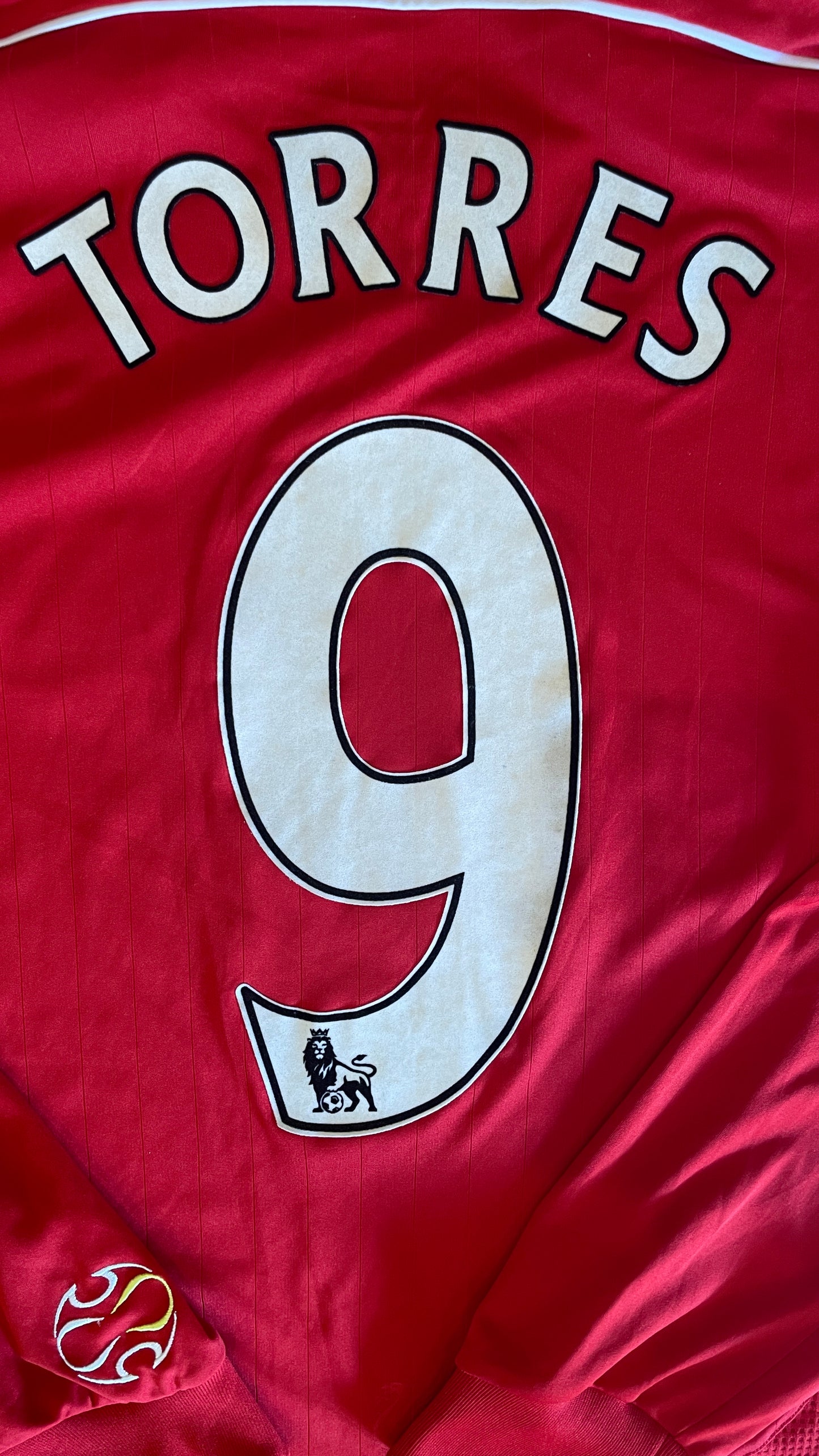 Liverpool 06/08 Home LS - TORRES #9 - L