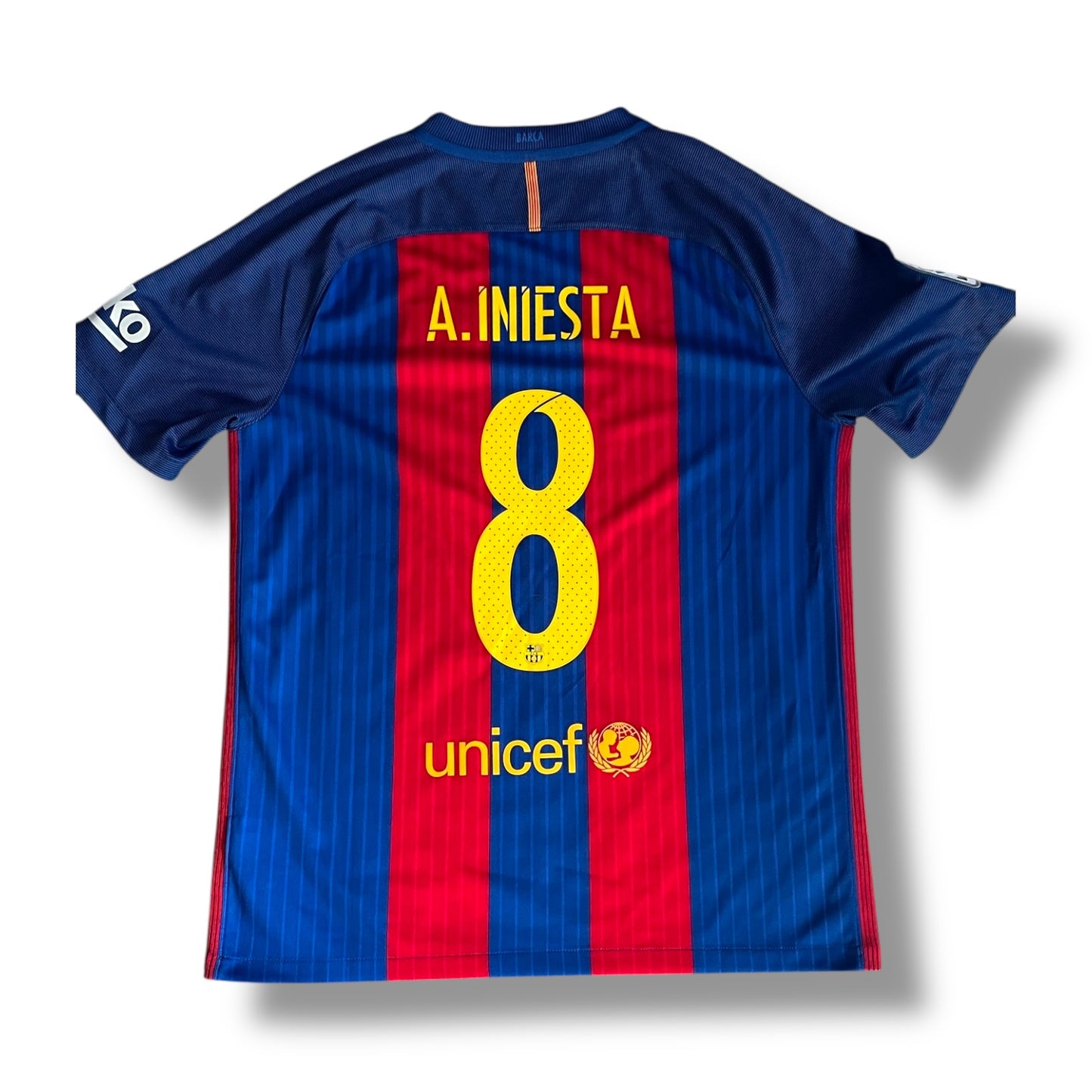 Barcelona 16/17 Home - A.INIESTA #8 - L