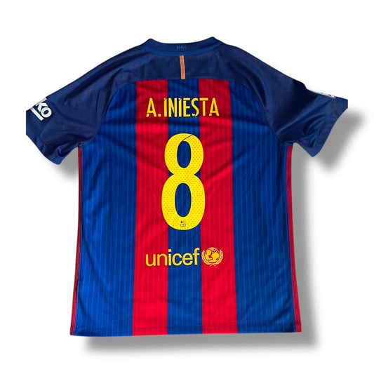 Barcelona 16/17 Home - A.INIESTA #8 - L