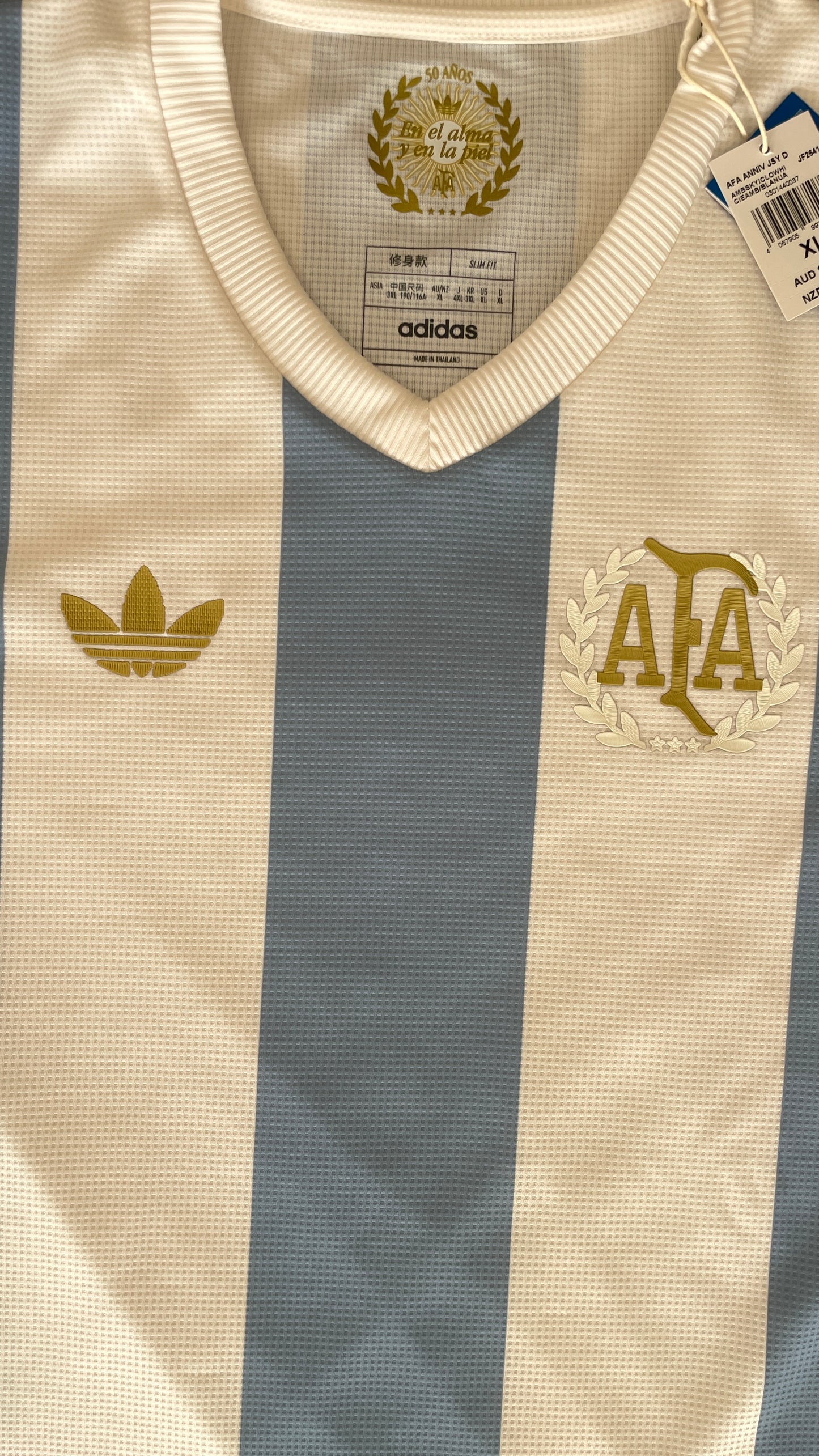 Argentina 2025 Home 50th Anniversary BNWT - XL
