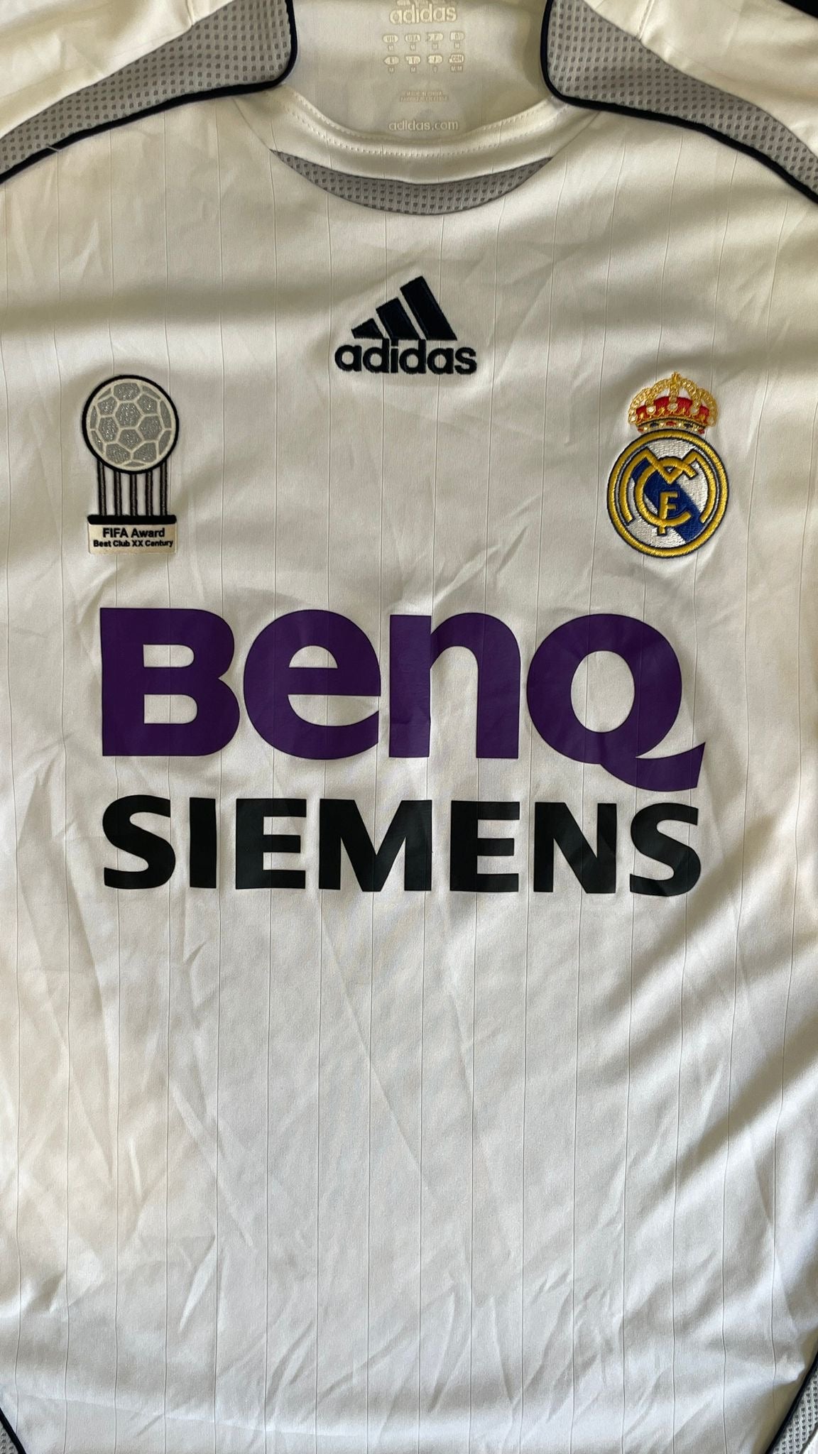 Real Madrid 06/07 Home - M - CANNVARO #5