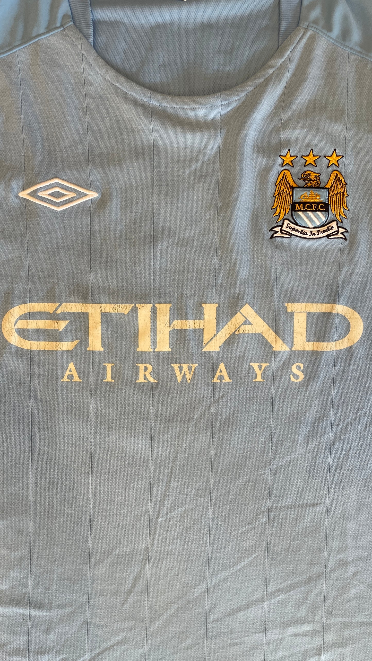 Manchester City 10/11 Home - RICHARDS #2 - XL