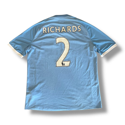 Manchester City 10/11 Home - RICHARDS #2 - XL