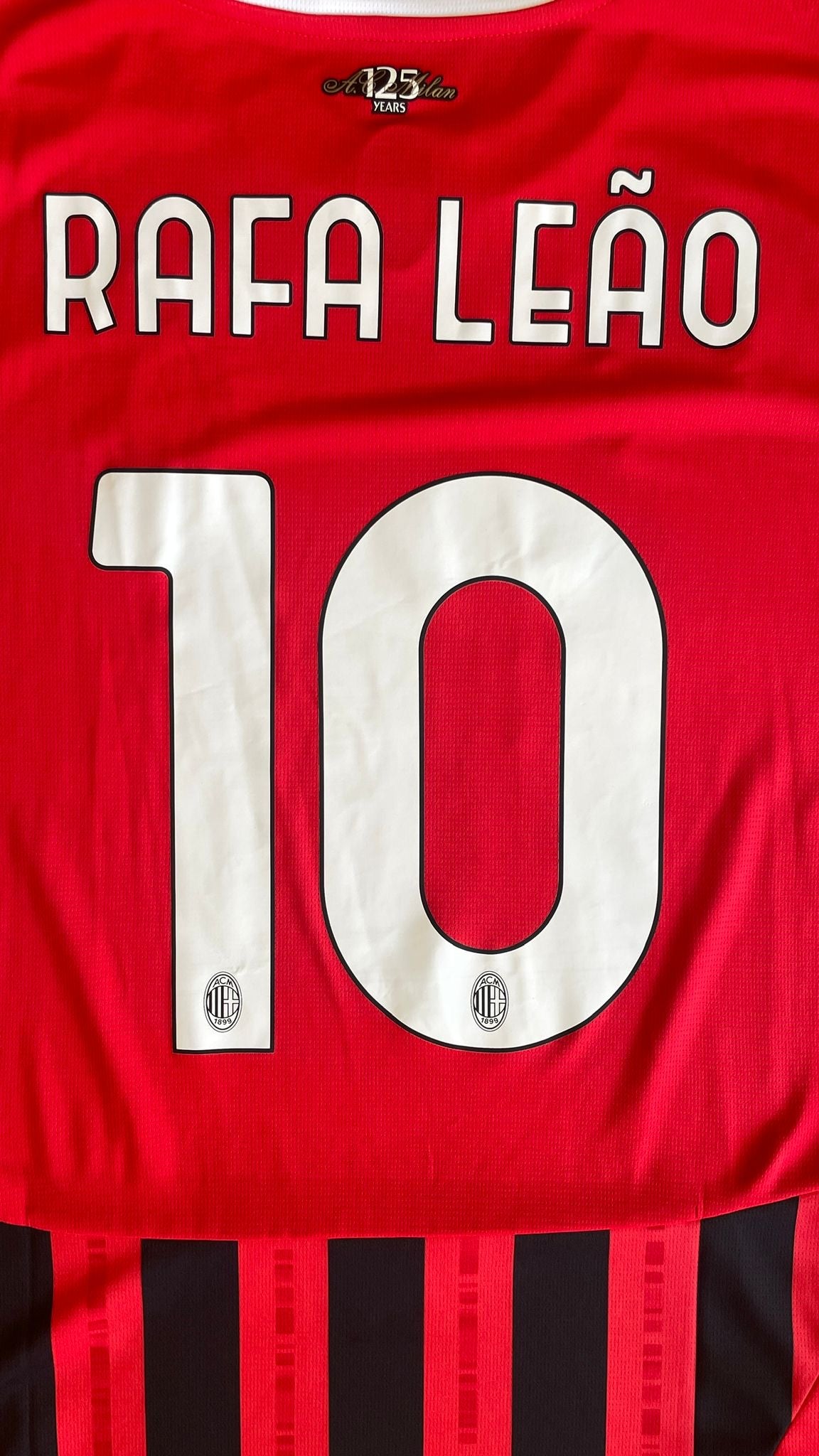 AC Milan 24/25 Home - XL - RAFA LEÃO #10 BNWT