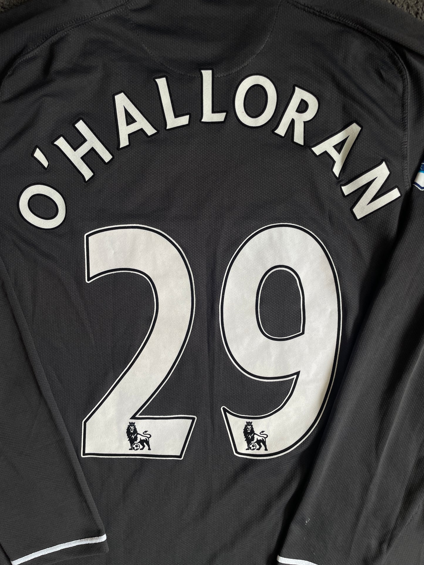 Aston Villa 07/08 Third LS - O’HALLORAN #29 - L