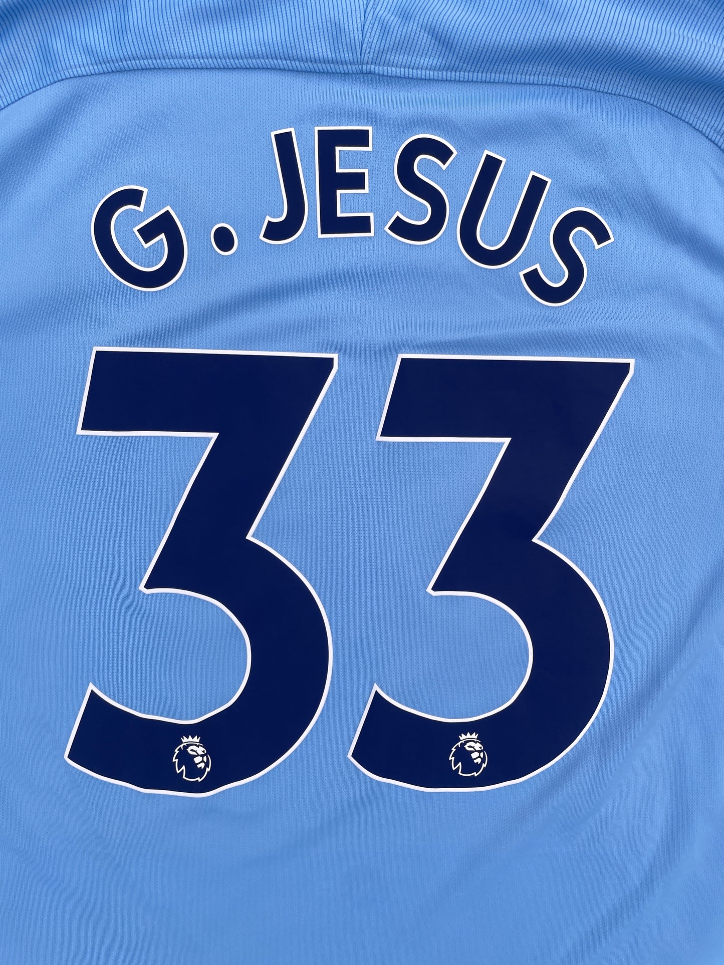 Manchester City 17/18 Home - G.JESUS #33 - L